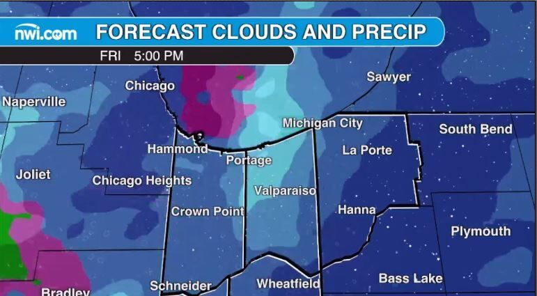 Northwest IN Braces For Double Snowfall And Arctic Blast