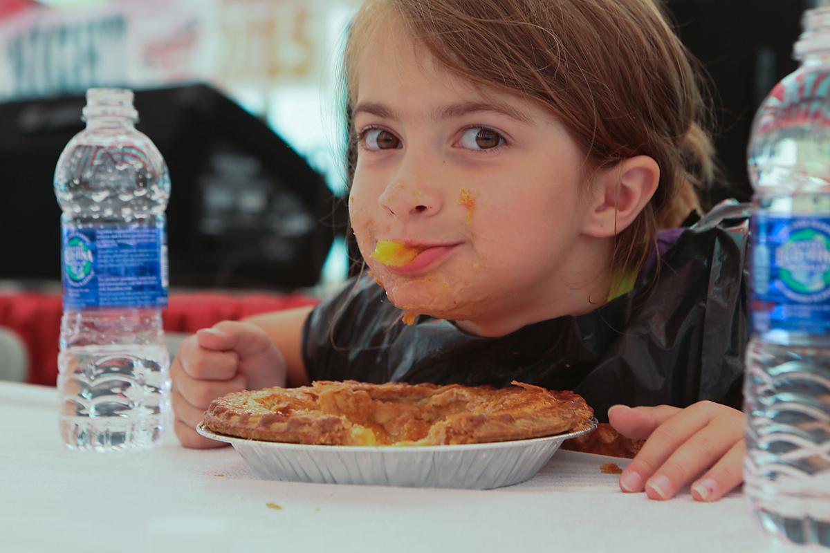 Pieeating contestants get fill of filling Lake County News