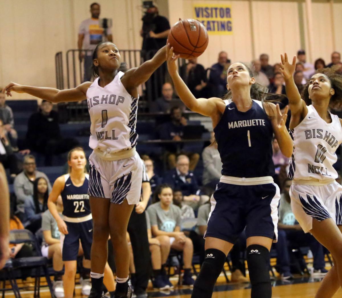 Girls Basketball Marquette Catholic Hands Bishop Noll First Loss