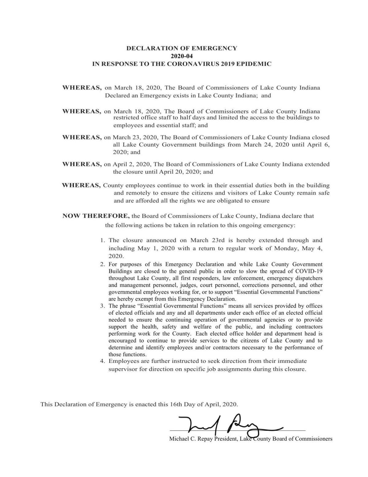 Lake County Government Building Closures Extended Through May 1 During Covid 19 Social Distancing Latest Headlines Nwitimes Com