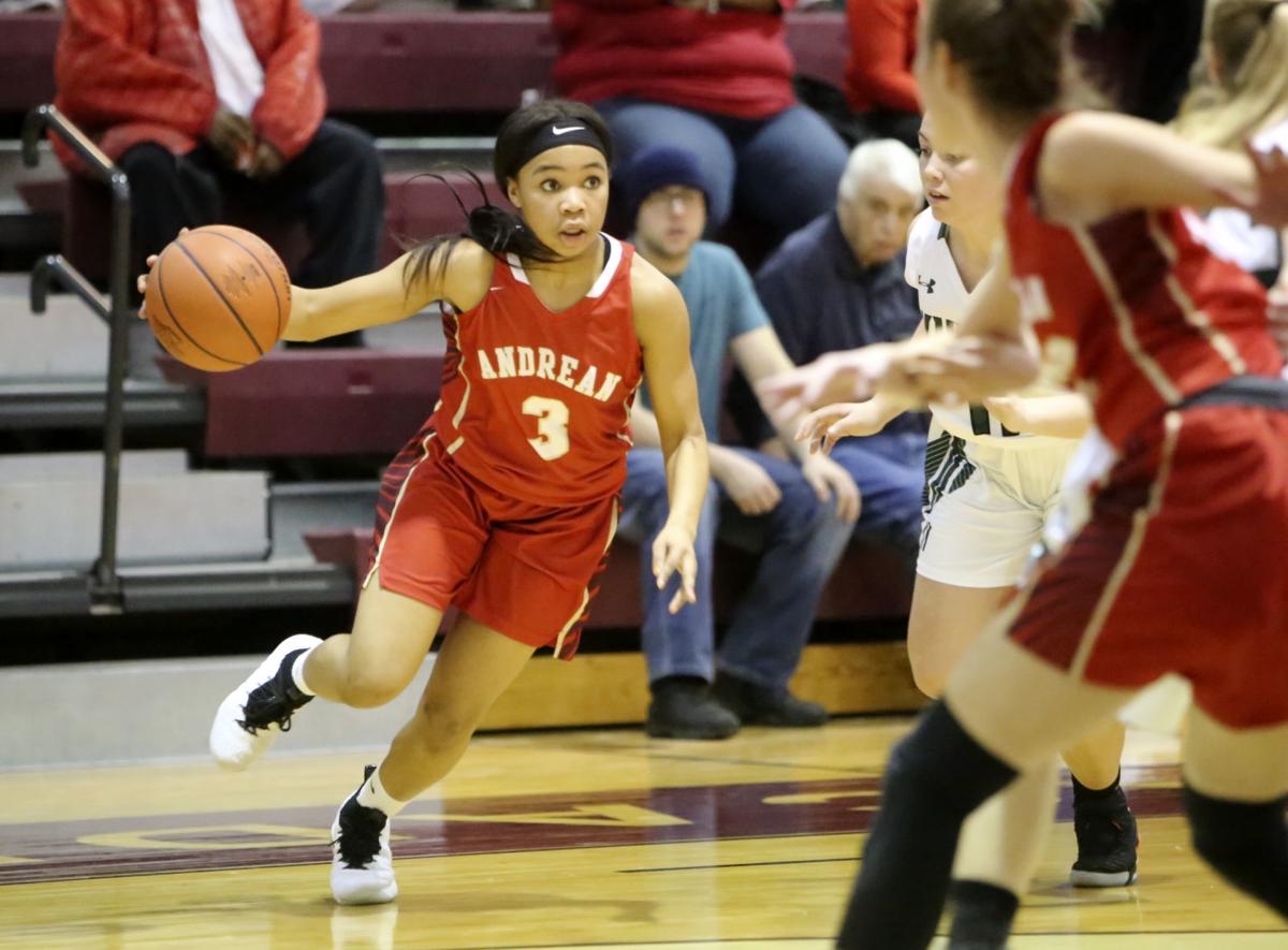 Girls Basketball Notes Andrean S Blair Steps Up Scores Career