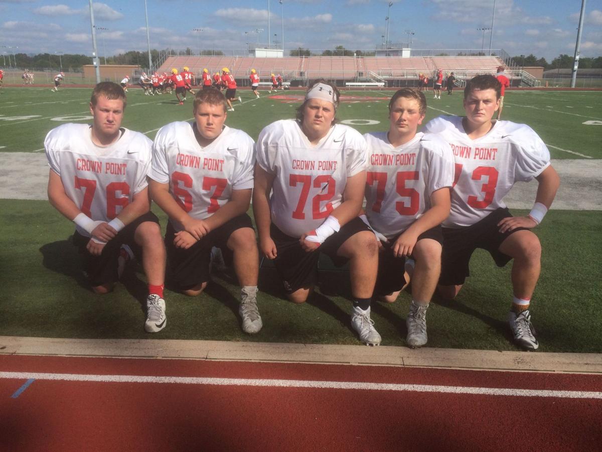 Crown Point S Offensive Line Is Eating Up The Bulldogs Foes Nwi