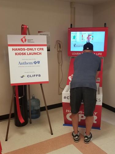 Cleveland Cliffs Burns Harbor mill adds hands only CPR training station