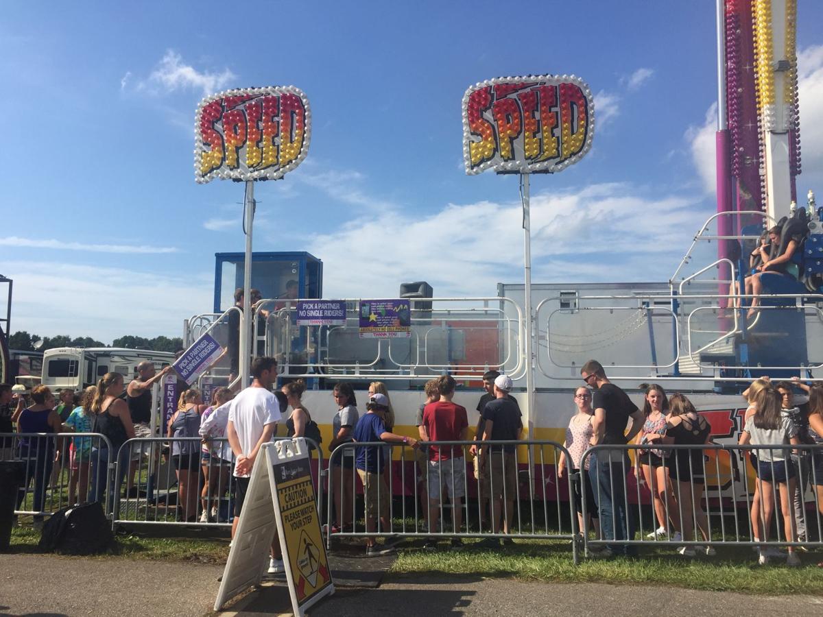 Fair question How do you choose an amusement ride at the Porter County