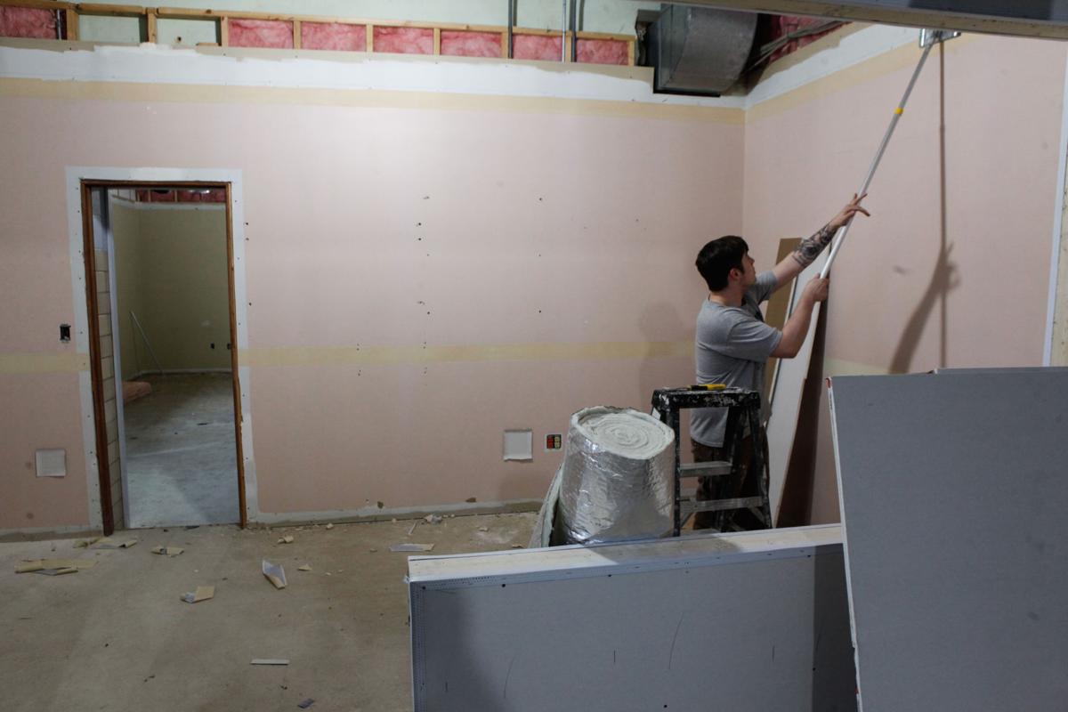 Work progressing at Crown Point City Hall