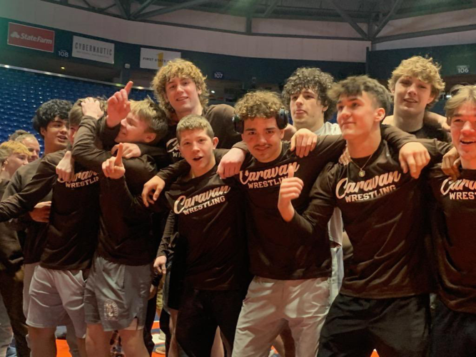 Mokena wrestler notches third state title for Mount Carmel