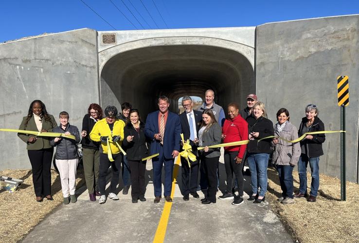 Forest district recognizes tollway for going distance on Veterans Memorial Trail