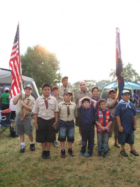 East Side Pack serves as color guard at Relay for Life | Chicago News ...