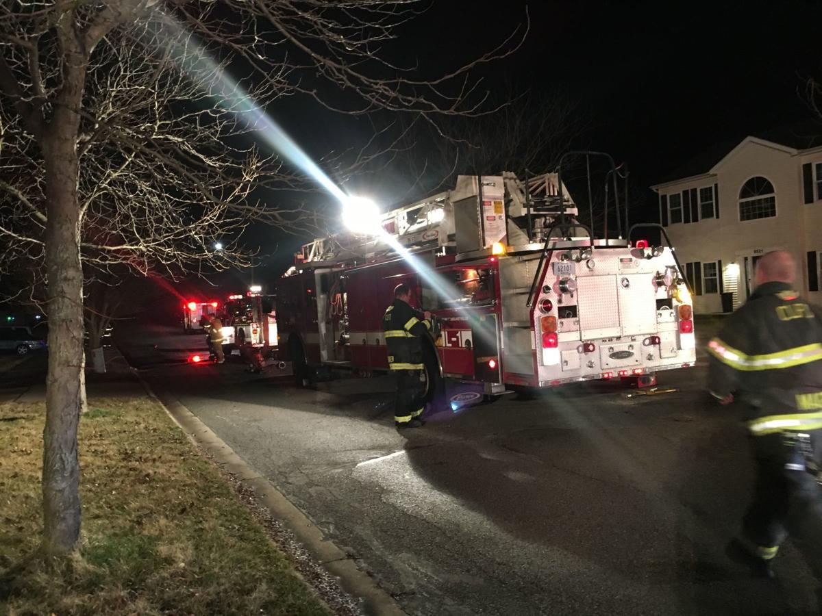 Heavy smoke greets Cedar Lake firefighters Thursday night Lake County