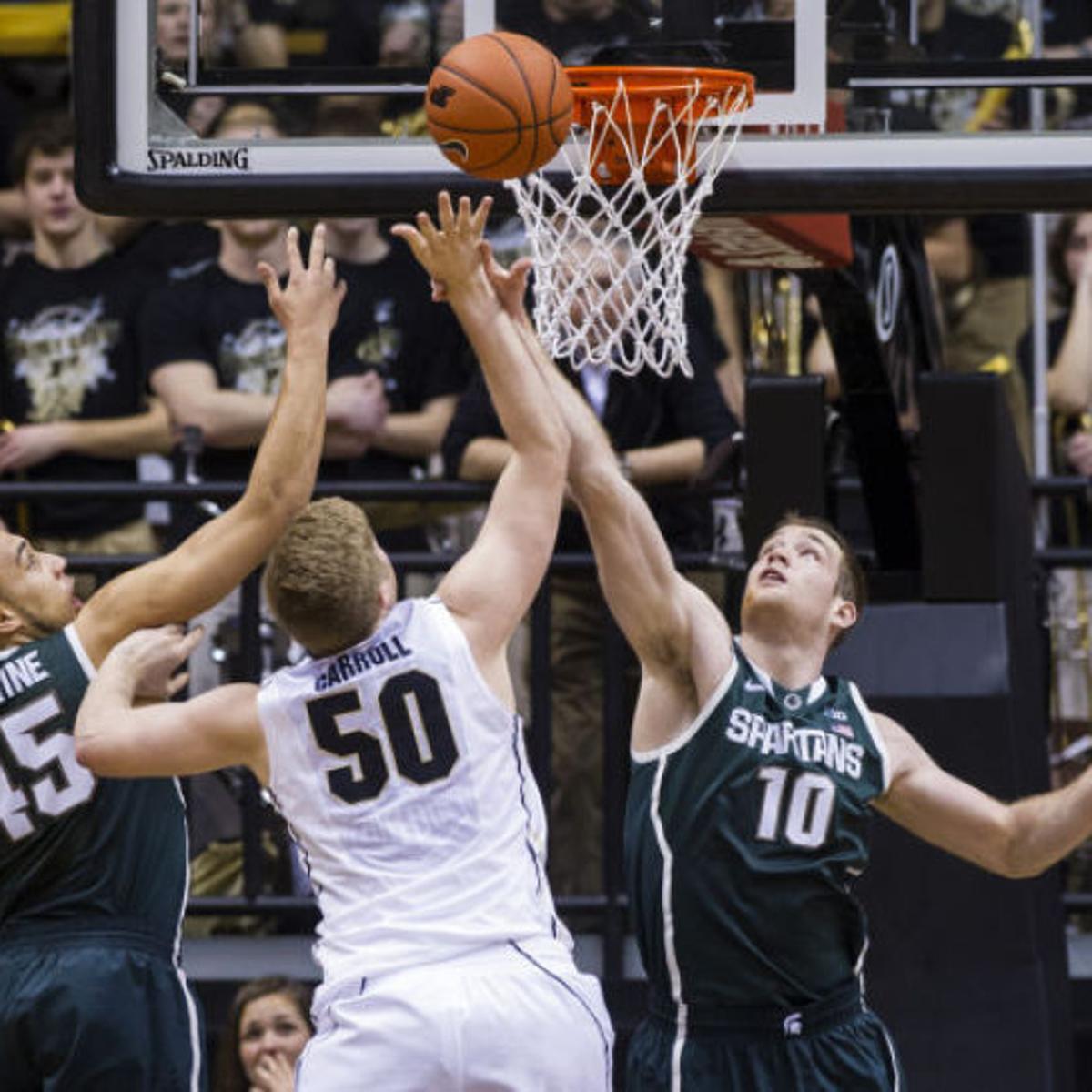 Men S Basketball Roundup No 13 Michigan St Has Record Night To