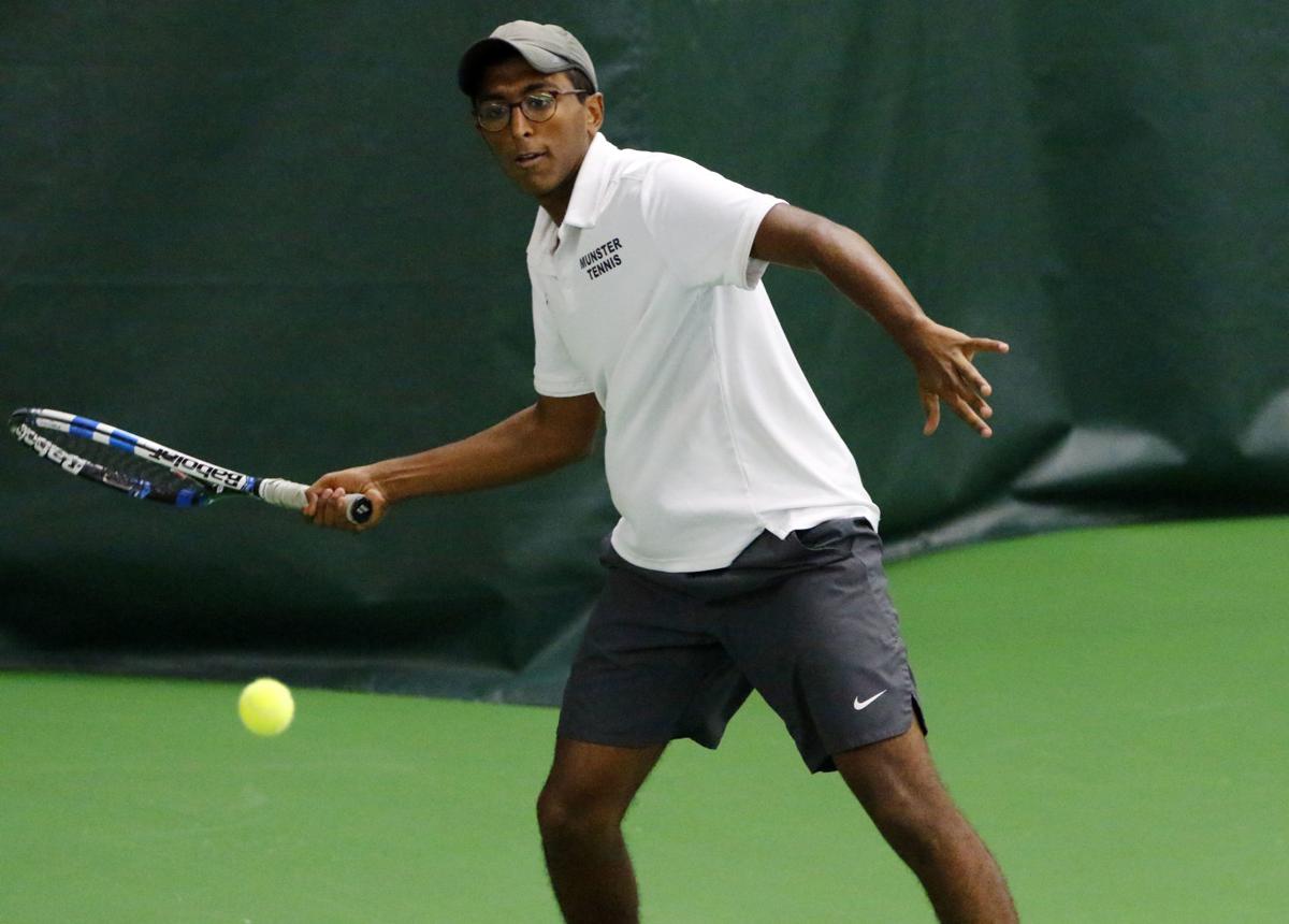 Munster's Charlie Morton and Danny Sroka finish second in state doubles