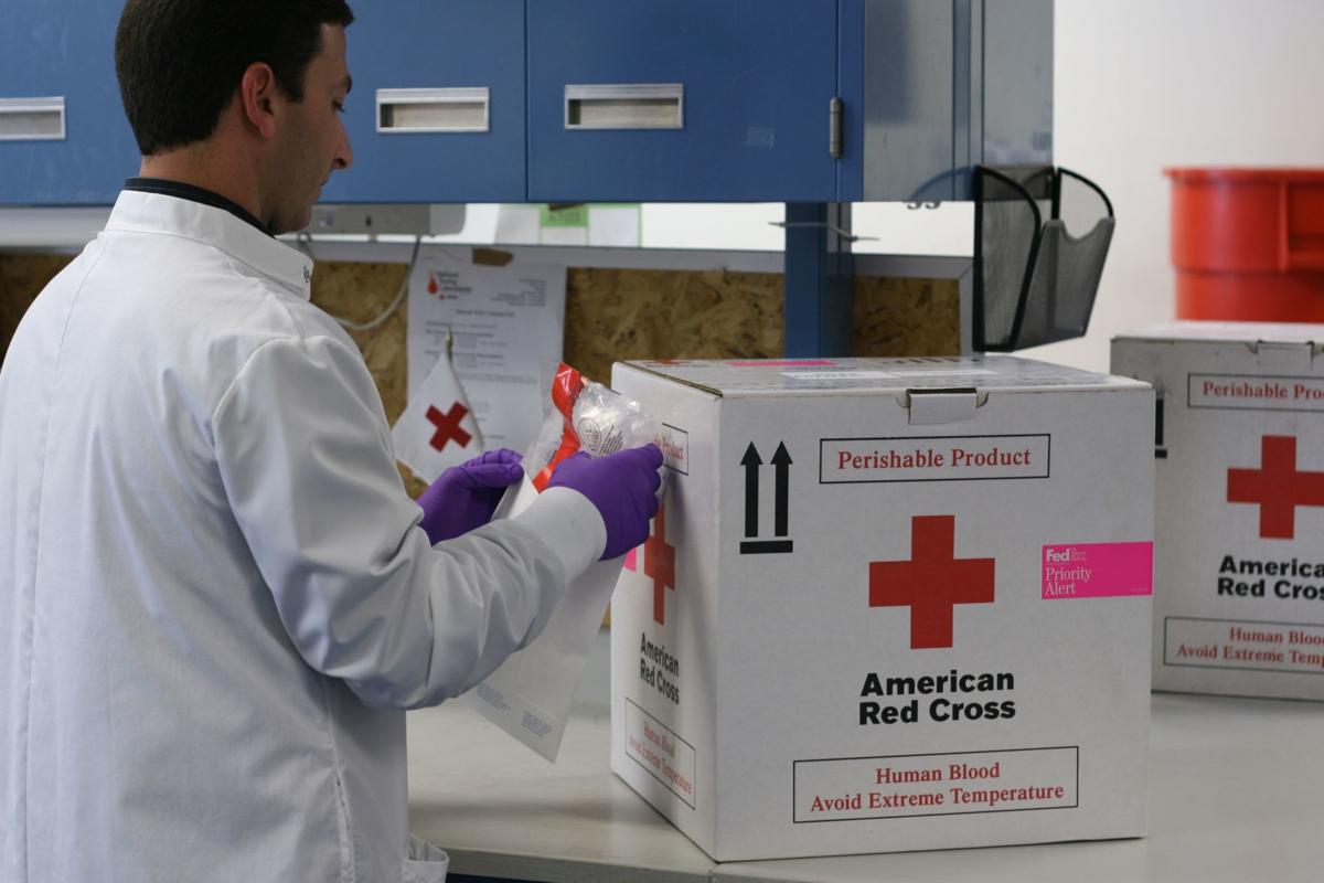 American Red Cross blood drive