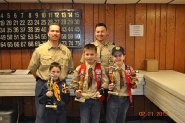 Cub Scout Pack 129 announces Derby winners