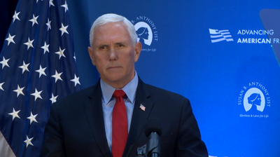 WATCH NOW: Pence urges U.S. Supreme Court to overturn Roe v. Wade