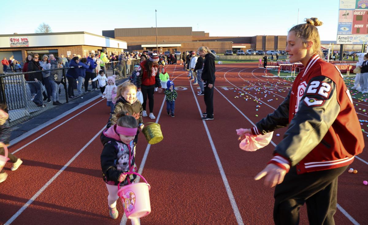 portage softball easter egg hunt