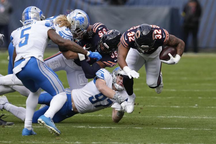 Detroit Lions rally past Bears, 31-30; Dan Campbell's 1st road win