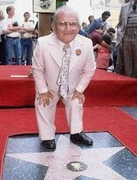 Billy Barty with His Star on the Hollywood Walk of Fame