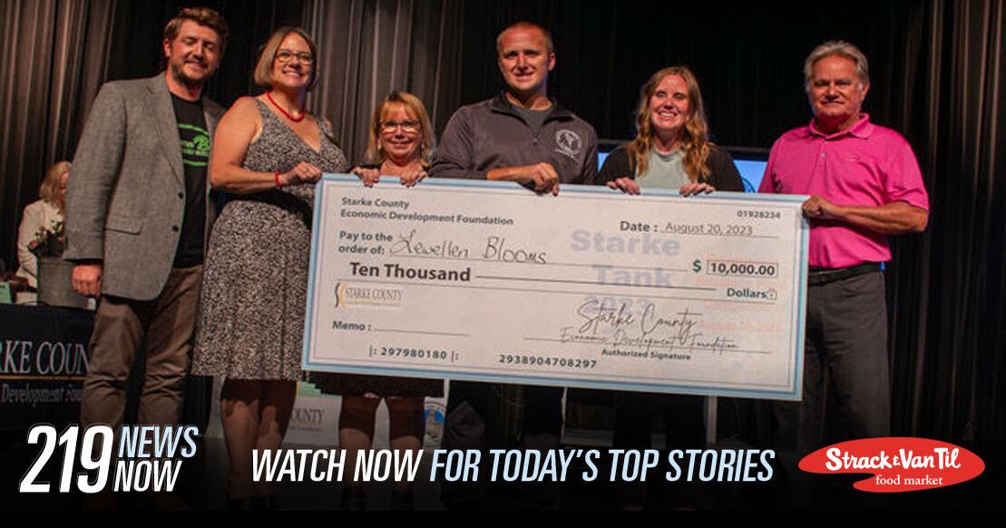 219 News Now Lewellen Blooms wins Starke Tank contest