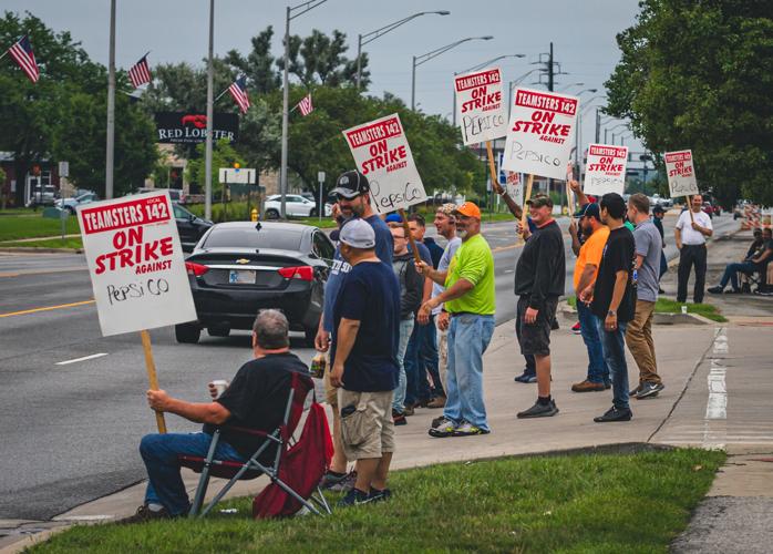 Pepsi drivers striking over potential five-fold increase in health care premiums