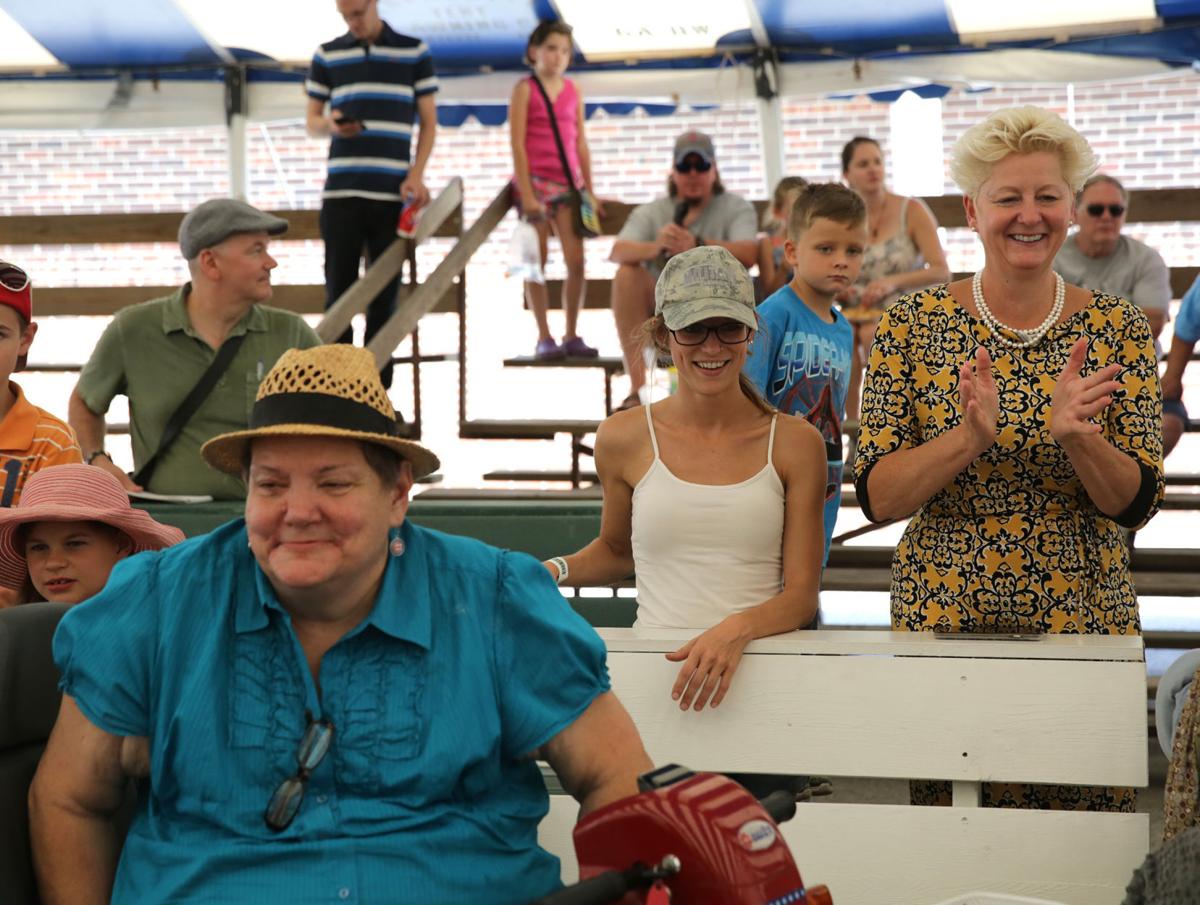 Lake County Fair pie eating contest