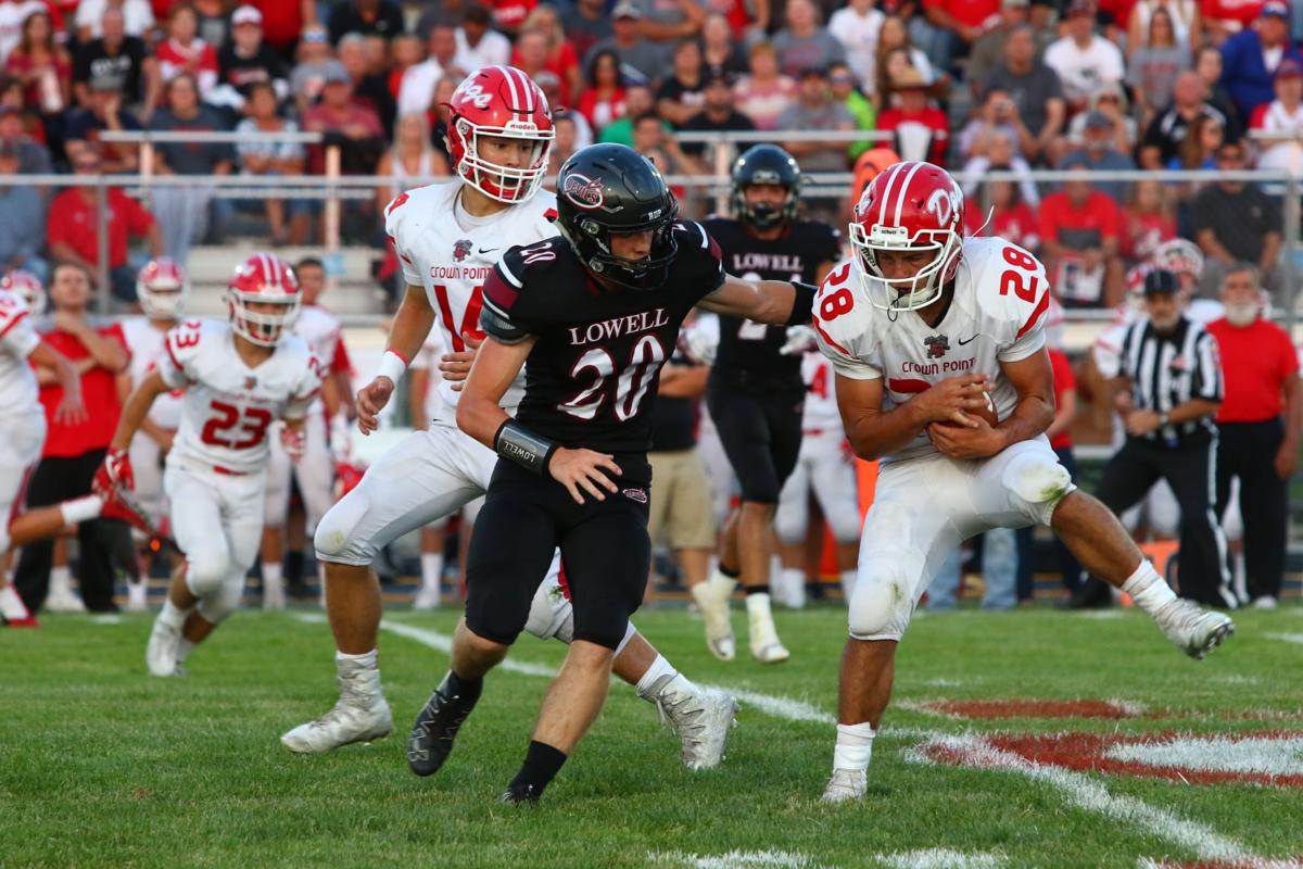 Crown Point at Lowell football