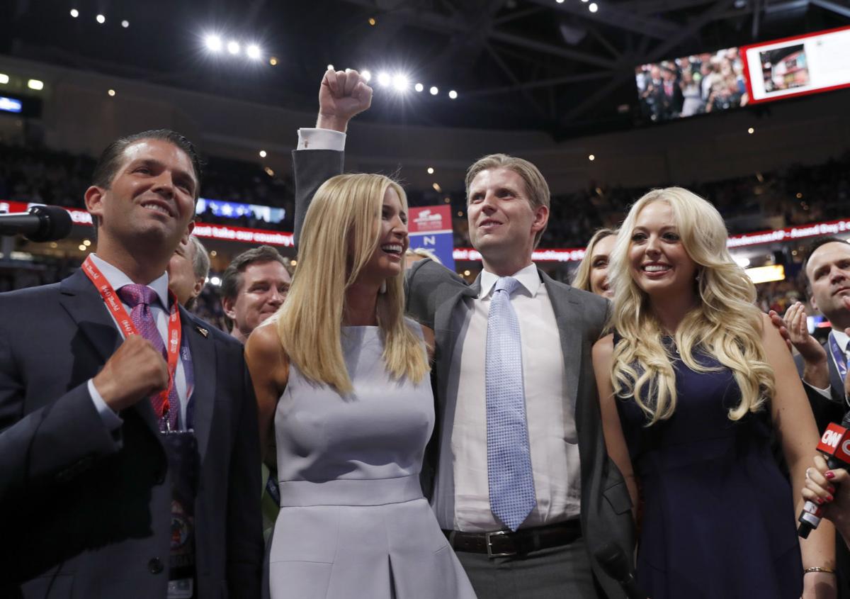 Donald Trump, Jr., Ivanka Trump, Eric Trump, Tiffany Trump