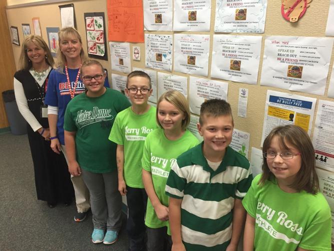 A positive approach Jerry Ross Elementary students come together to