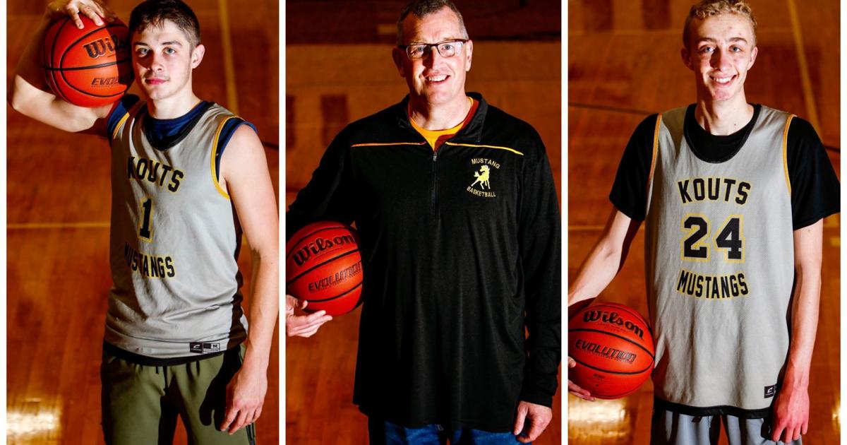 Meet Kouts' 202021 statebound boys basketball team