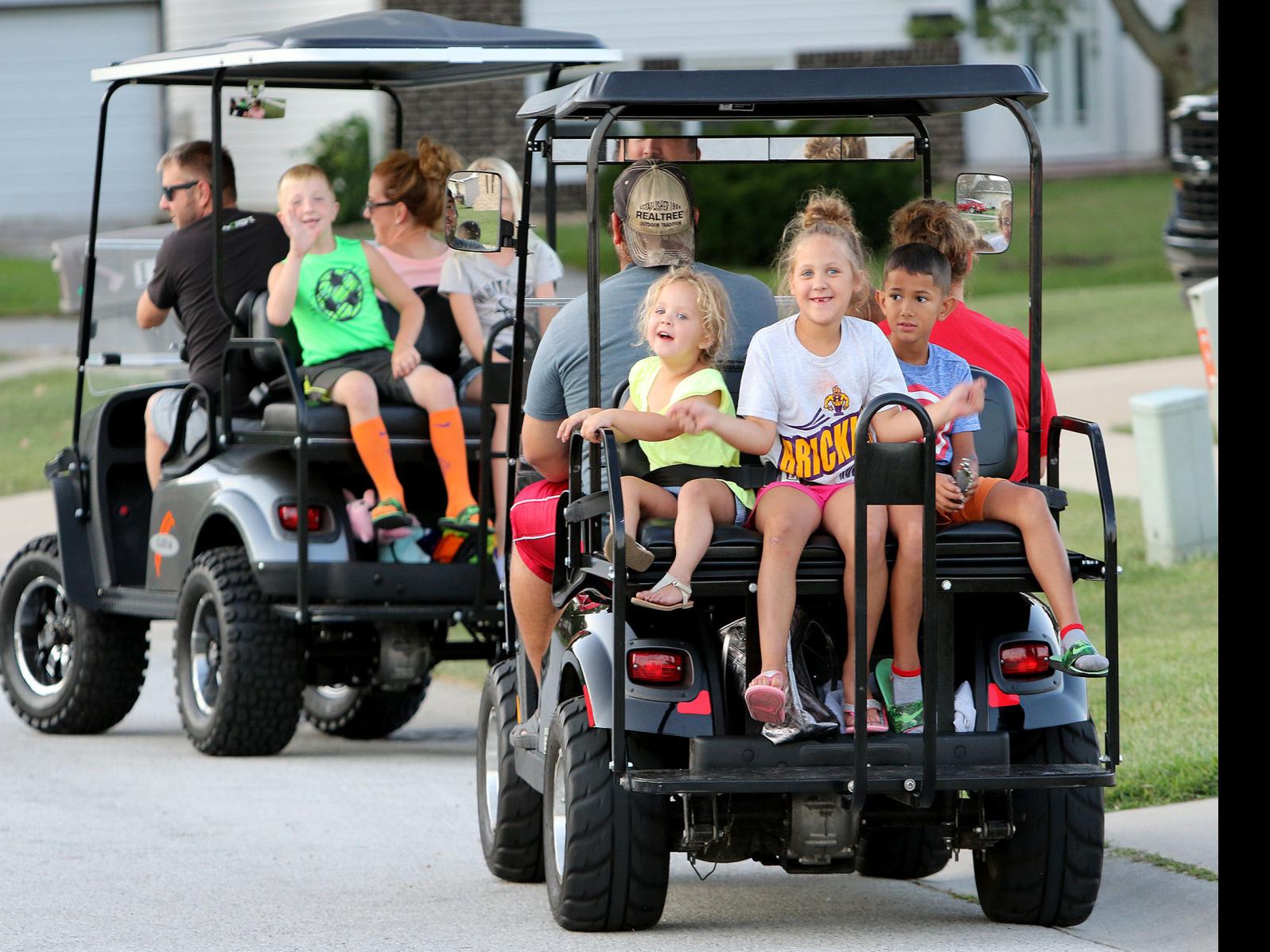 Hobart Tees Up New Golf Cart Rules Local News Nwitimes Com