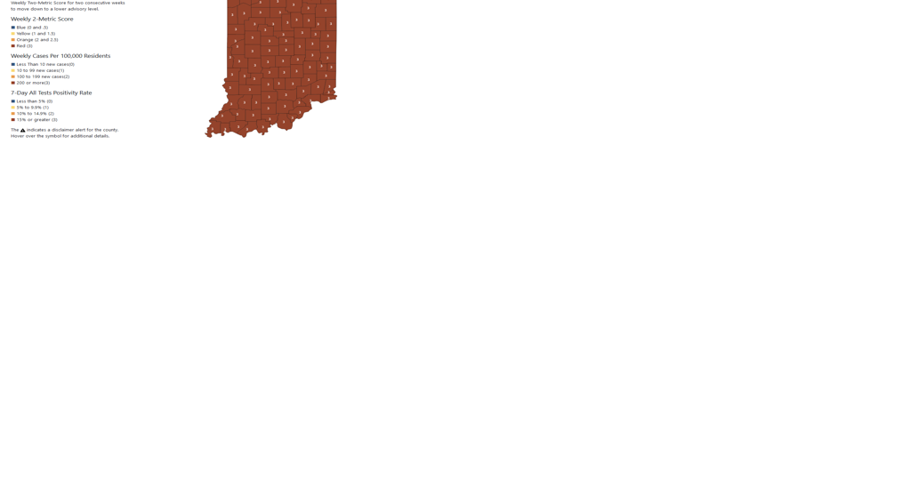 Northwest Indiana COVID-19 cases continue to decline, data show - Vimarsana News