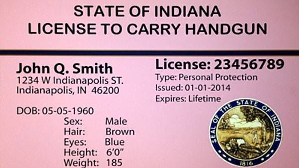 Indiana handgun license