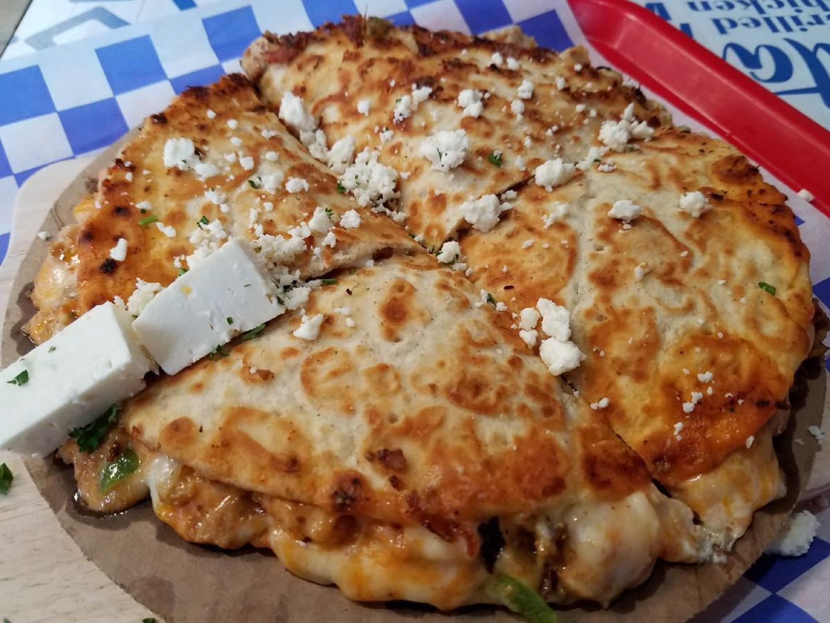 Greek Style Quesadilla
