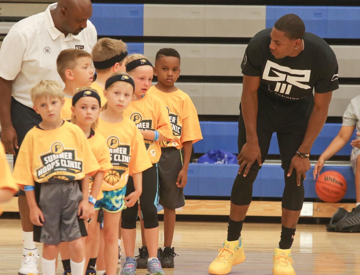 Pacers Summer Hoops Clinic featuring Glenn Robinson III