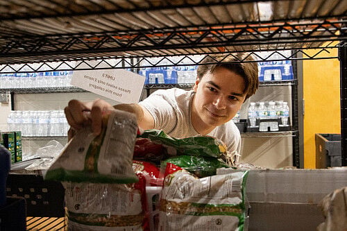 From a closet to a food market: Pantry grows to serve the campus and greater community