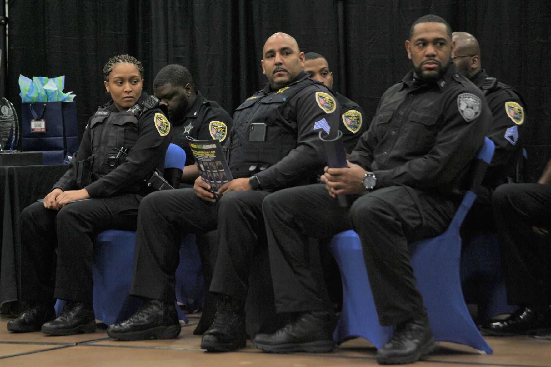 'Because We Love The Job': African-American Officers Hailed As Hammond ...