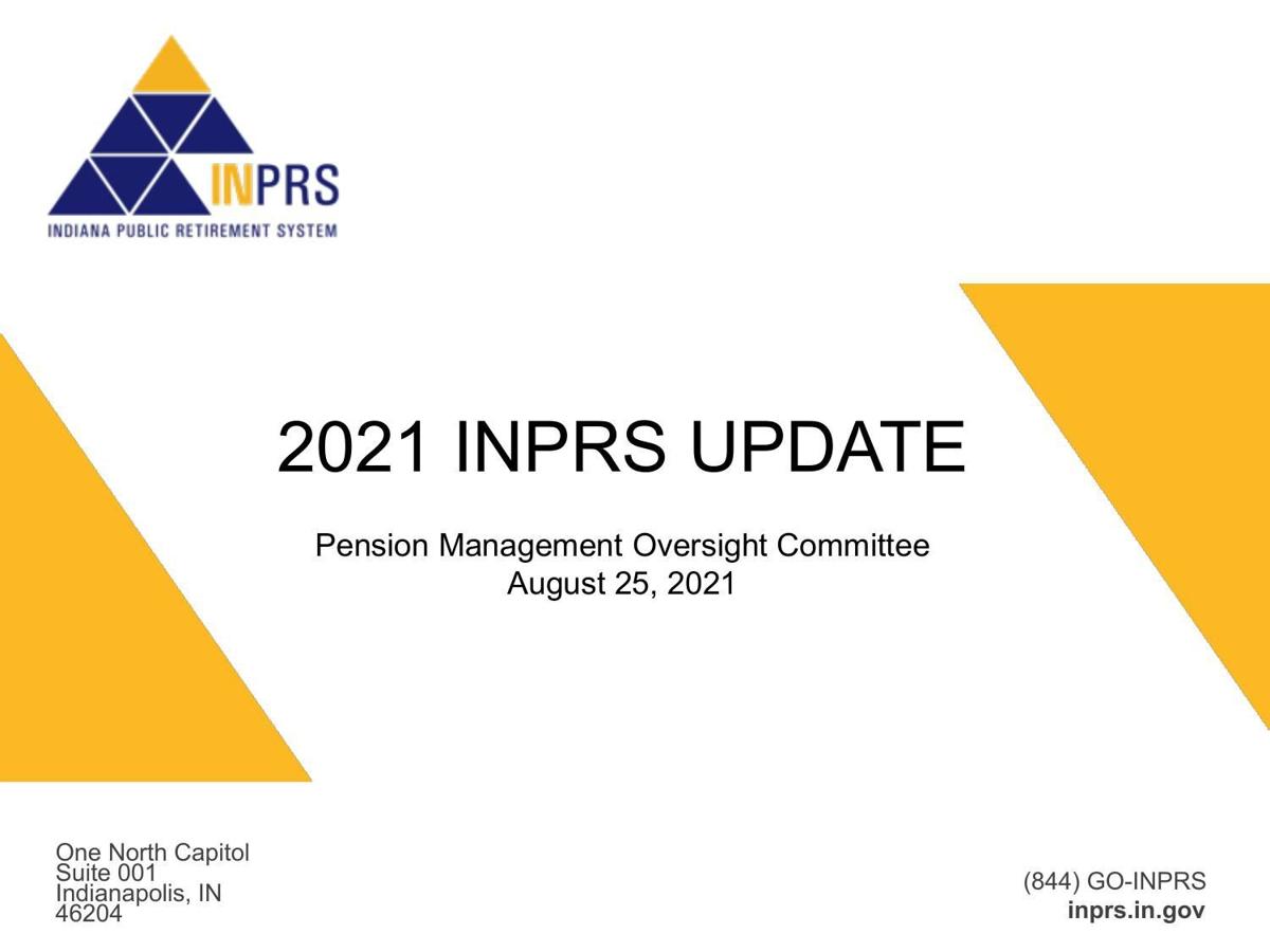 INPRS 2021 update to Indiana Pension Management Oversight Committee