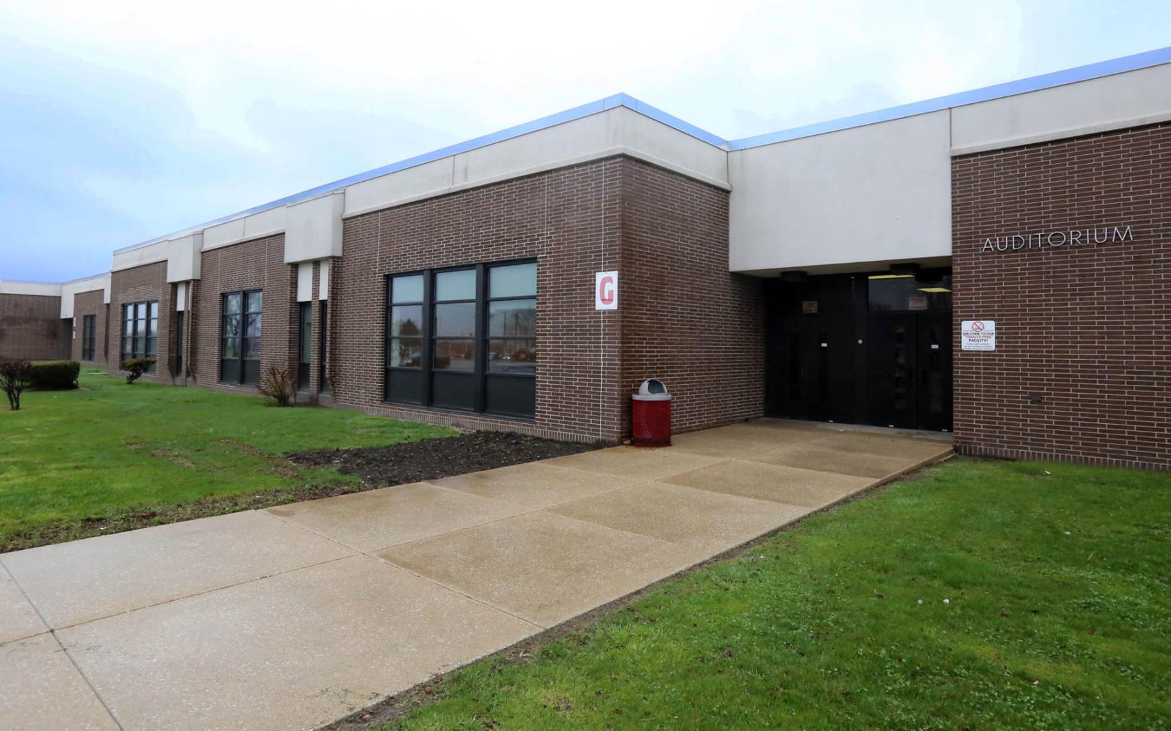Portage High School marks halfway completion of west building