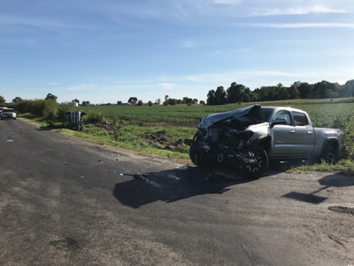 California 200 Truck Race Accident