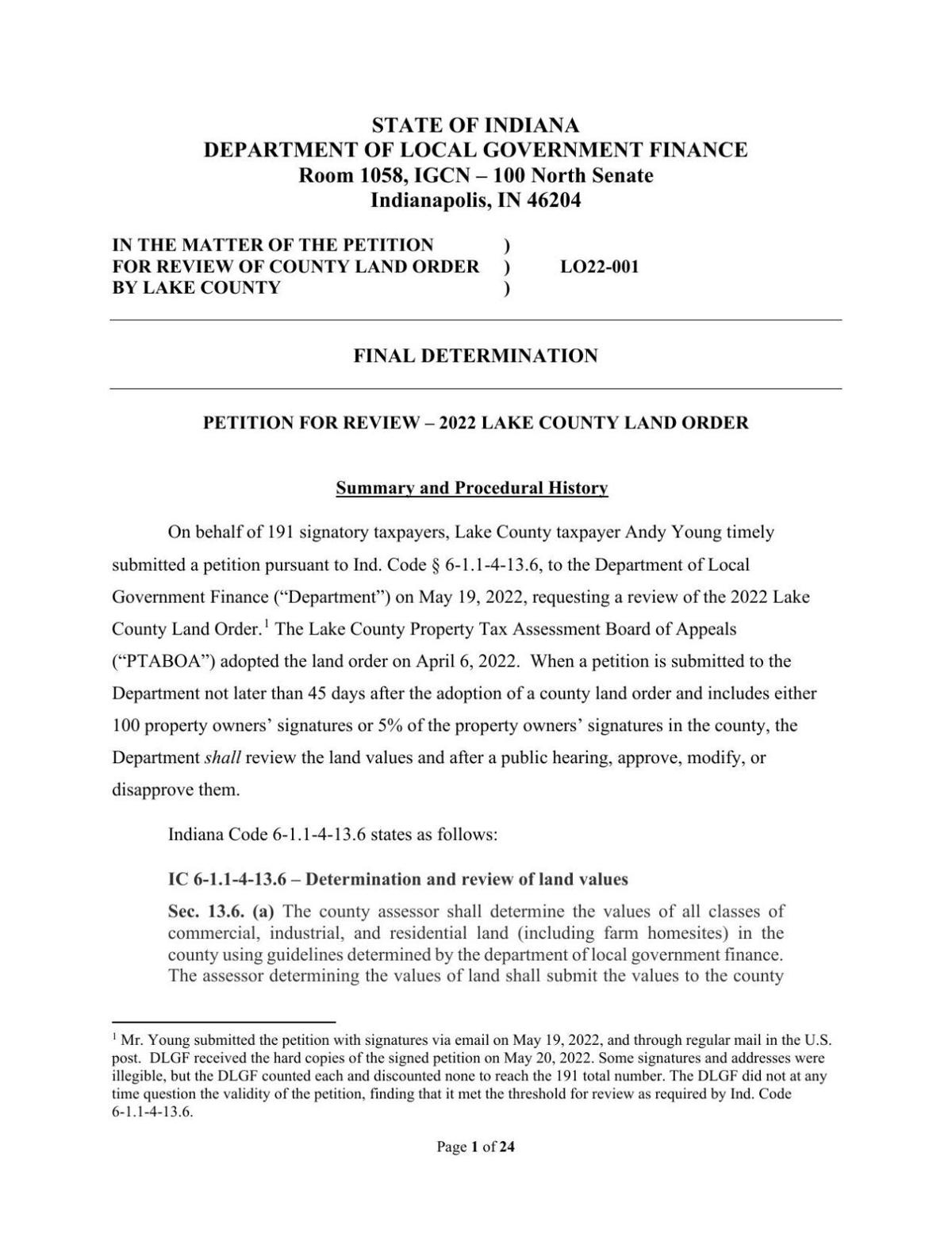 State agency finds no reason to revise Lake County land values
