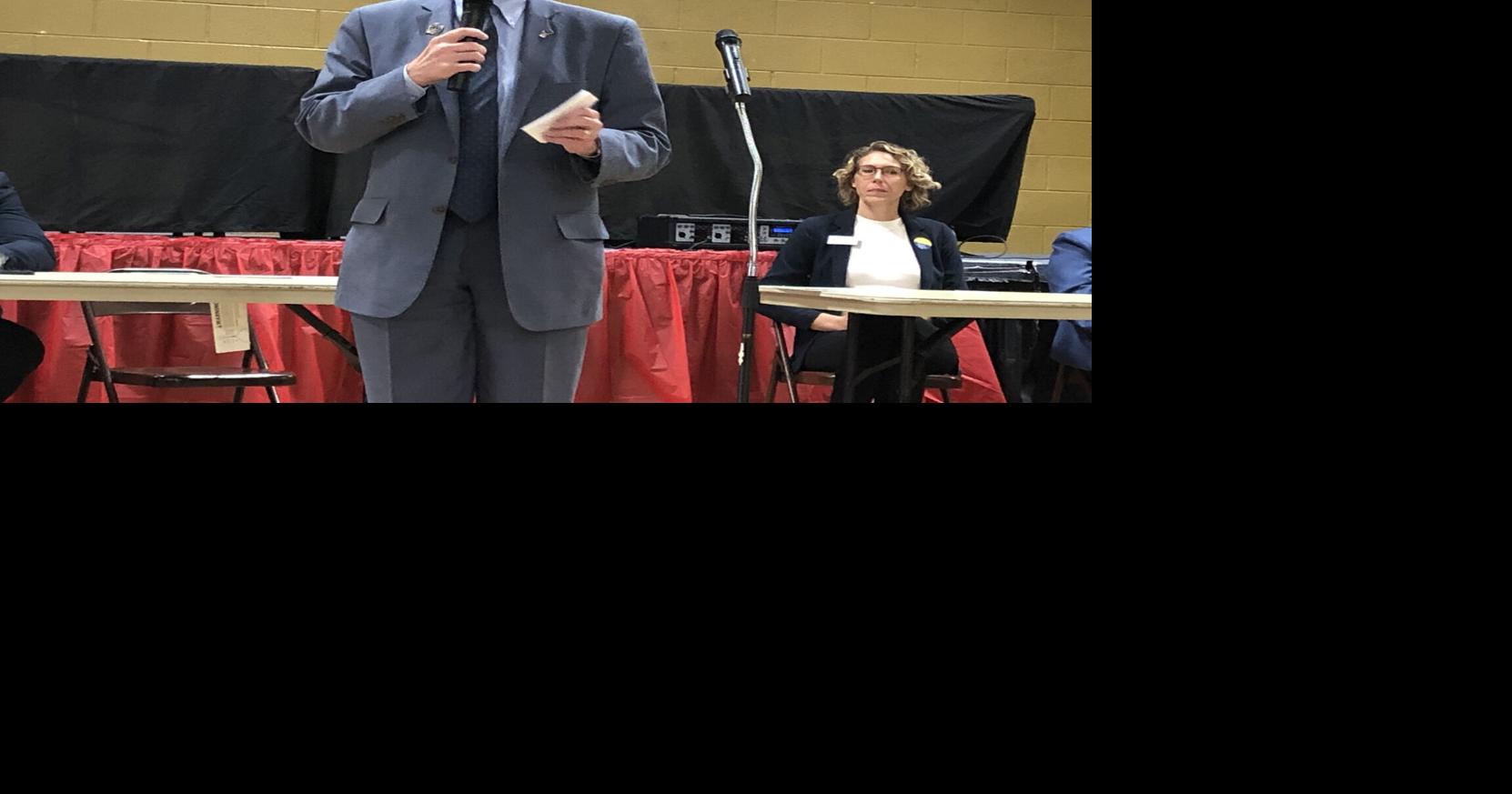 Griffin leads Merrillville's Town Tax Talk