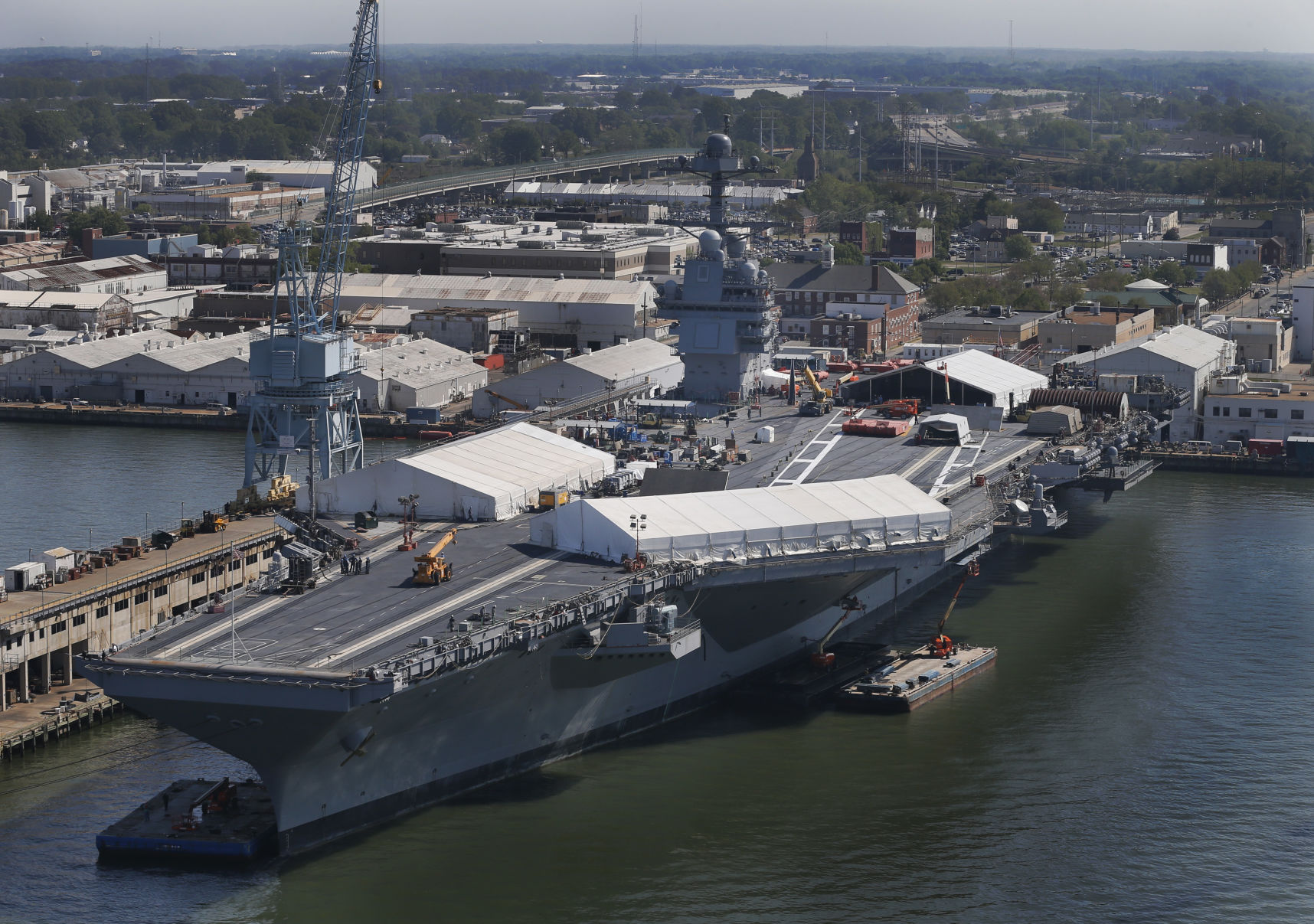 Photos: Inside The USS Gerald R. Ford, The Navy's Next-generation ...