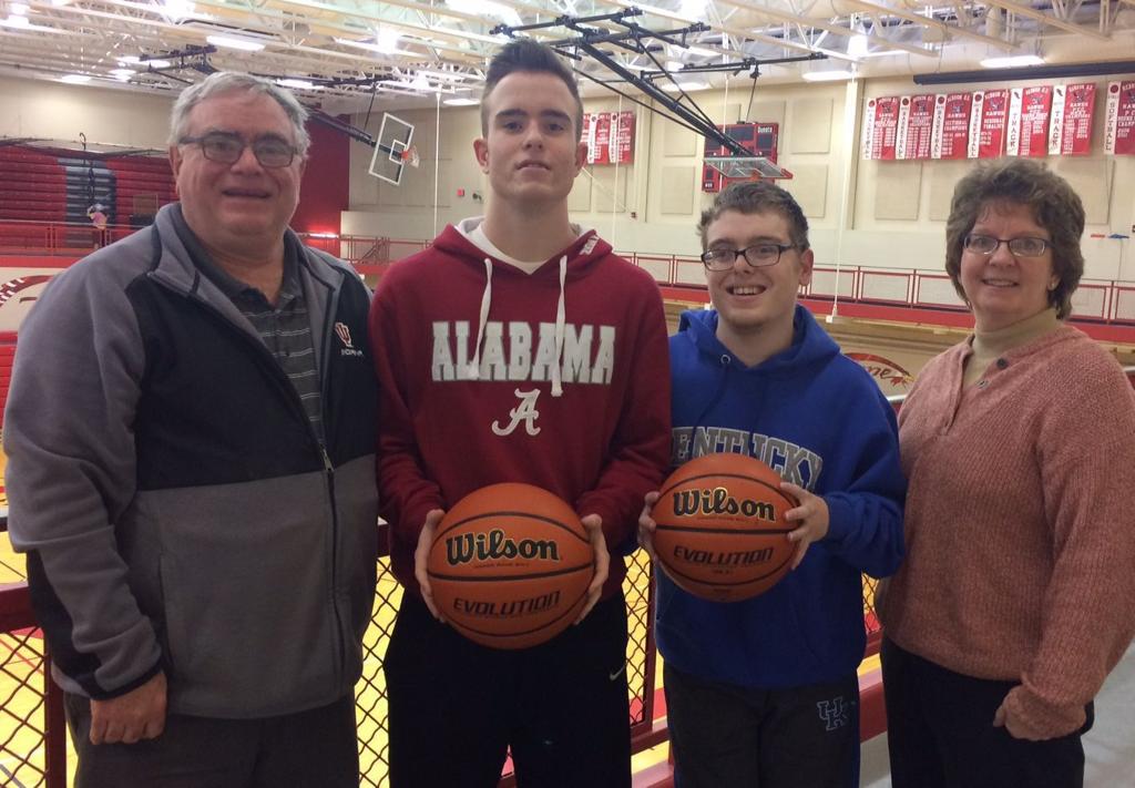 Jim Peters Hebron S Drooks Bonded By Love Of Basketball Jim