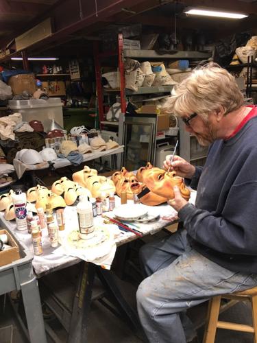Mask artist taps into his creativity, the liberty of being someone else