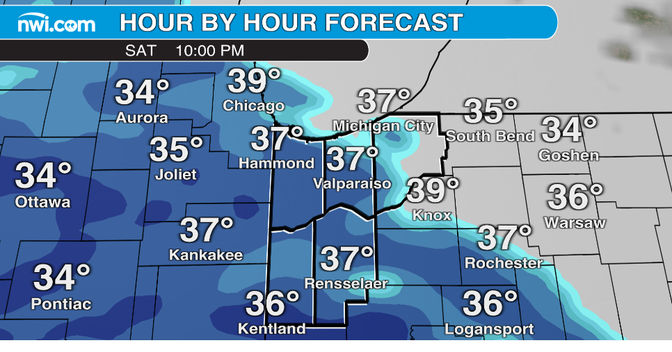 Snow chance Friday and more snow coming for Saturday night in the Region. Here's your weekend