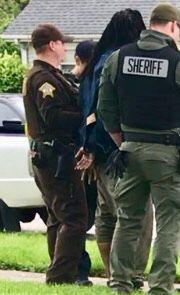 Police arrest the suspect