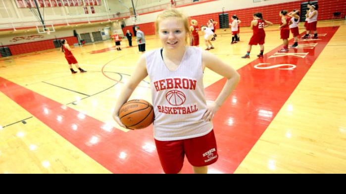 Emma Asberg Hebron High School Girls Basketball Player And