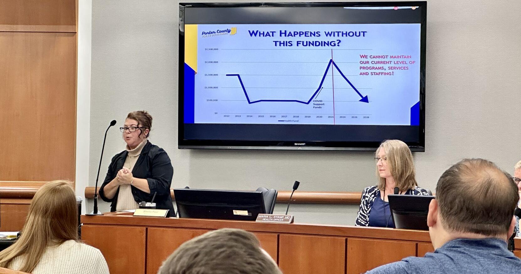 Porter County Board urges public health funding boost - Vimarsana News