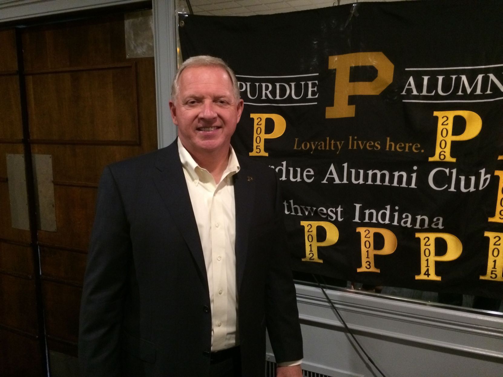 Purdue AD Bobinski Tells Region Group Football Is No. 1 Goal