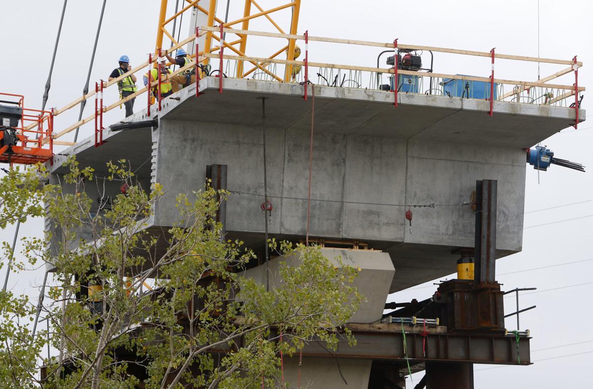 Public gets progress report on Cline Avenue Bridge construction