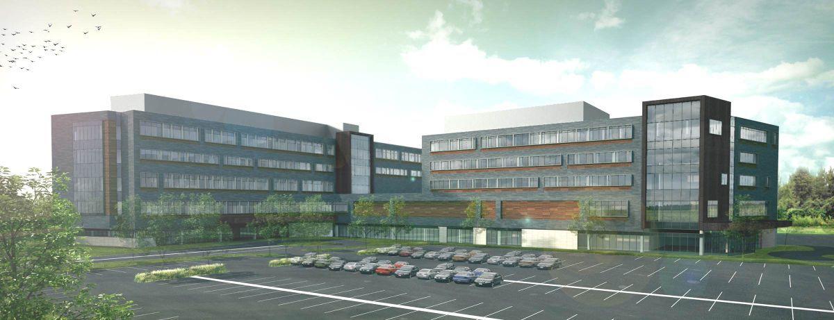 Artist's rendering of Franciscan St Anthony Health